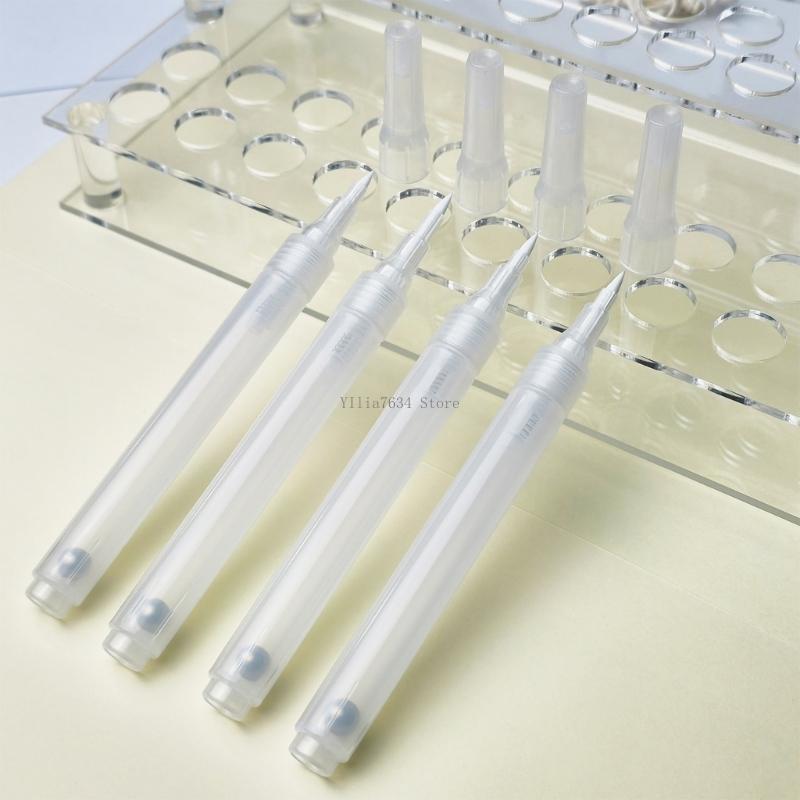 Midsole Marker Paint - 10Pcs Soft Brush Tip Clear Empty