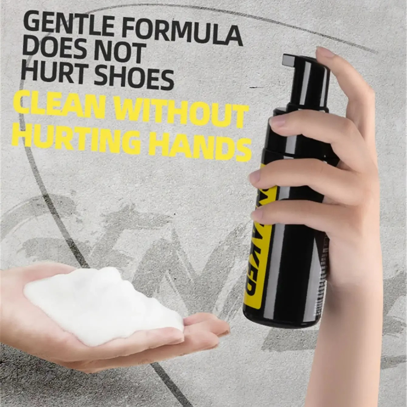 Sneaker Care Set - Sports Shoe Foam Cleaner Kit Dry