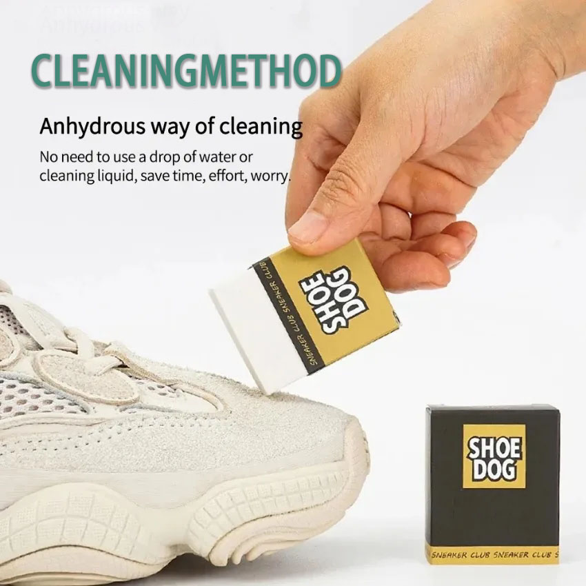 Sneaker Protector Spray - Shoe Eraser Removing Stains Shoe Brush