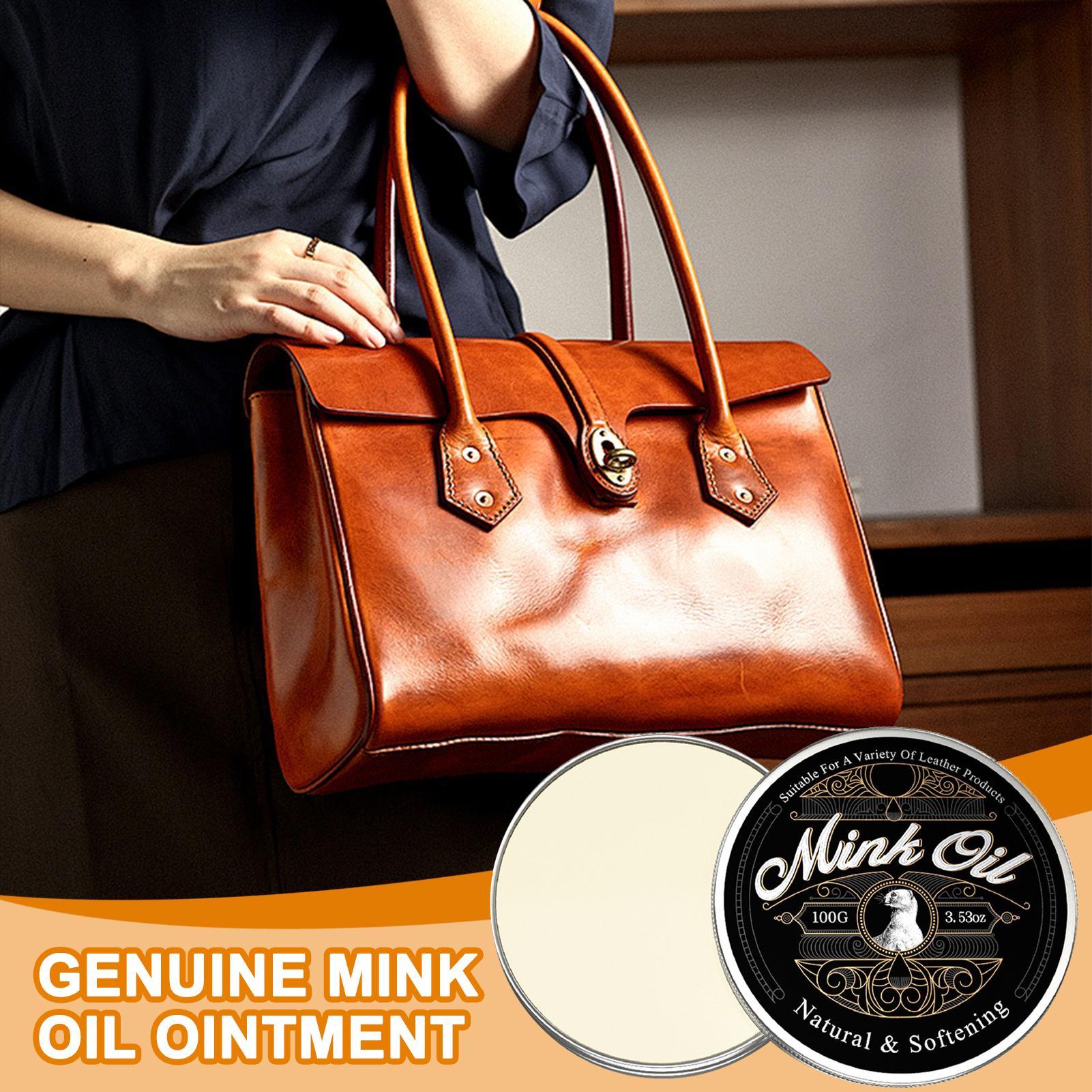 Sneaker Care Products - 100g Cleaning Supplies Moisturizing Mink Oil
