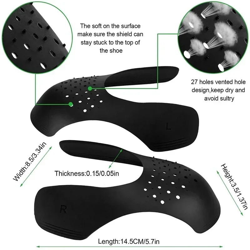 4Pcs Anti Crease Shoe Protecto - Sneaker Care Crease Protector recension och pris