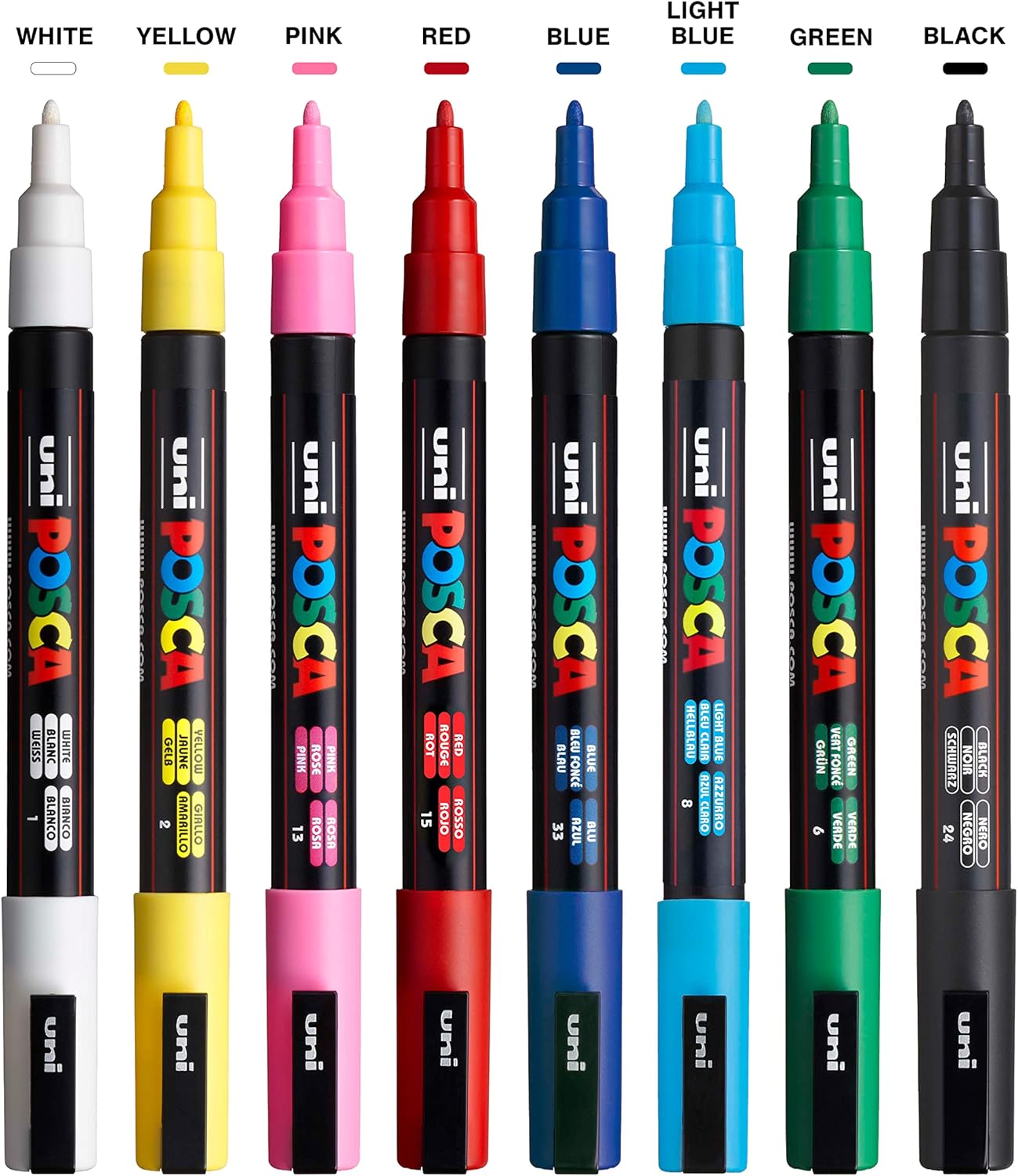 Japan Uni Posca Paint Marker P - Midsole Marker Paint recension och pris
