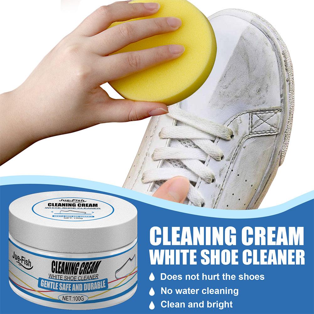 White Shoes Cleaning Cream Sta - Sneaker Protector Spray recension och pris