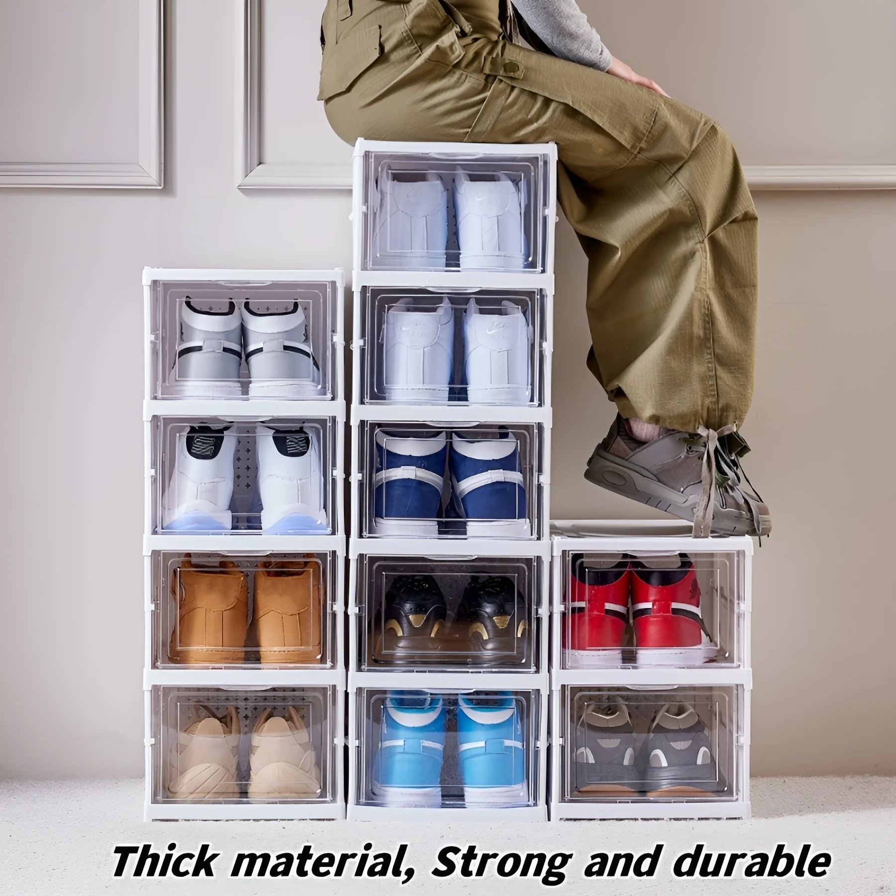 6 Layers Shoes Box Foldable Tr - Sneaker Care Box recension och pris