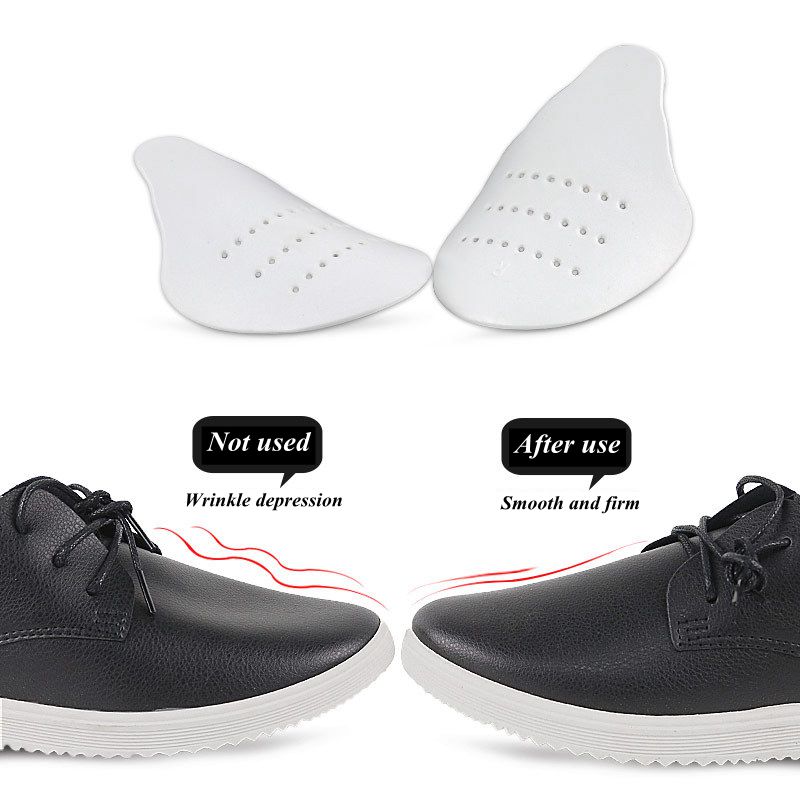 2Pcs Leather Shoe Toe Caps Sup - Sneaker Care Crease Protector recension och pris