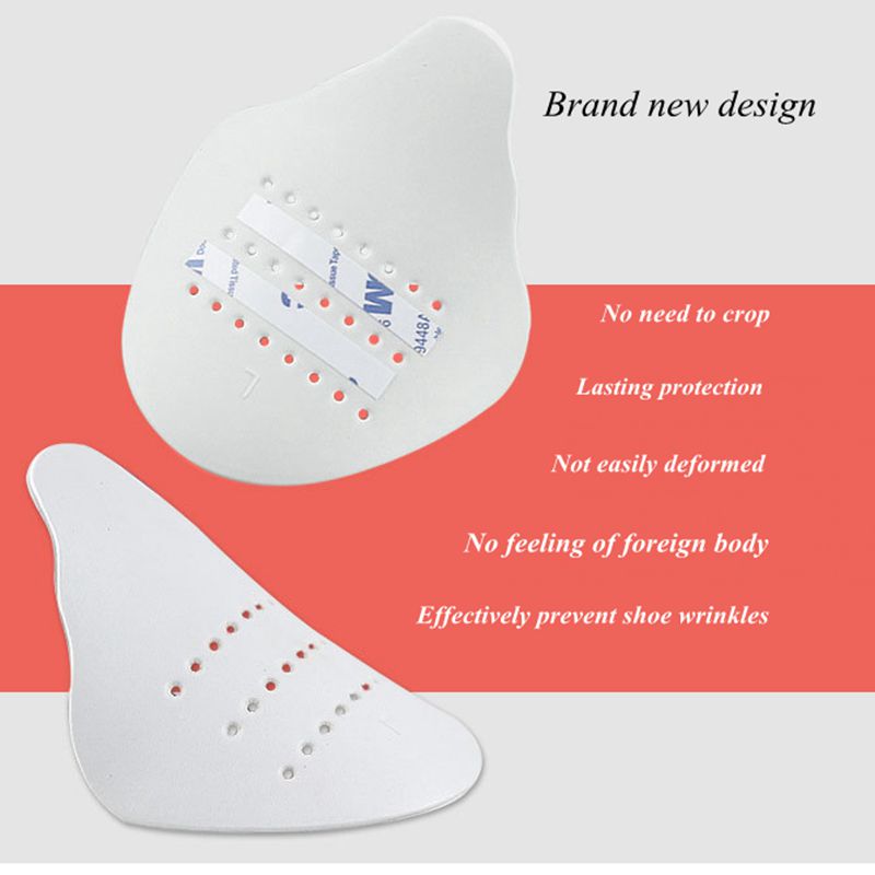 2Pcs Leather Shoe Toe Caps Sup - Sneaker Care Crease Protector recension och pris