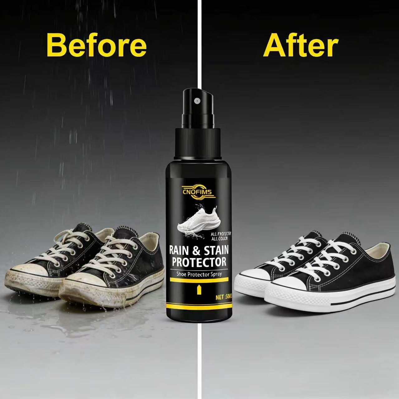 50ML Shoe Rain & Stain Protect - Sneaker Protector Spray recension och pris