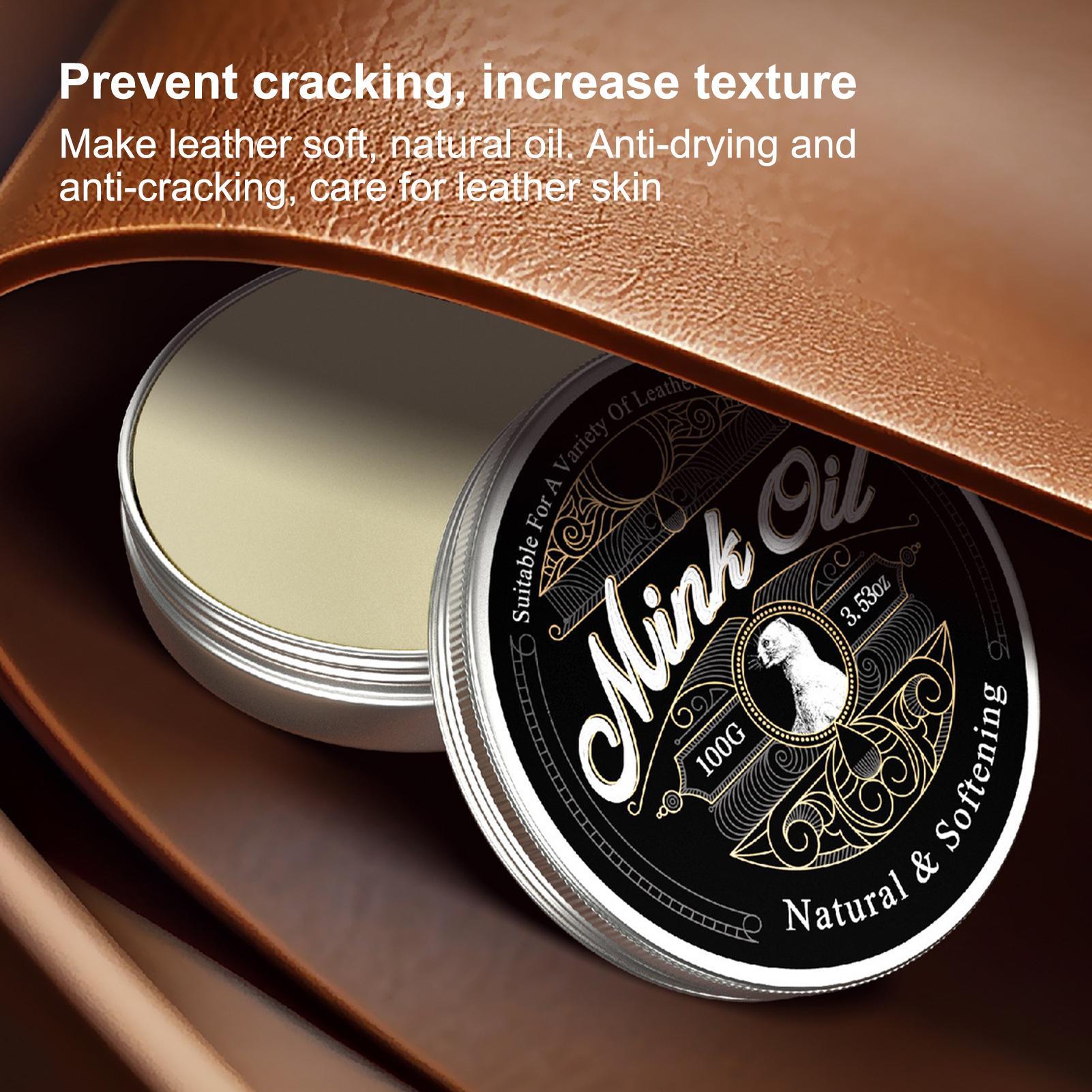 100g Mink Oil For Leather Boot - Sneaker Care Products recension och pris