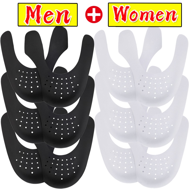 5Pairs Anti Crease Shoe Head P - Sneaker Care Crease Protector recension och pris