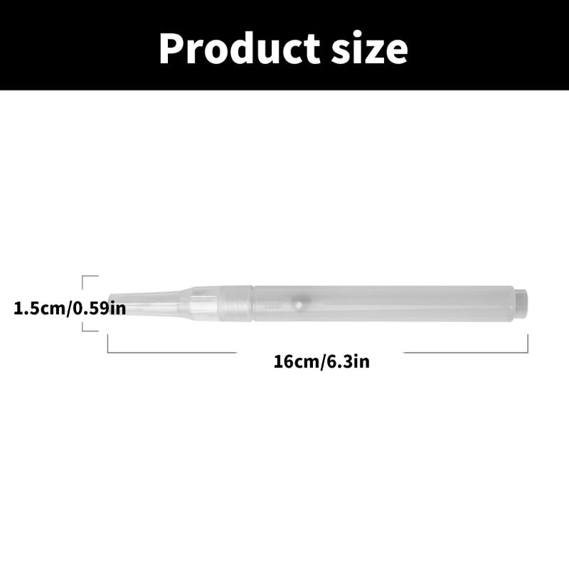 W89C 6Pcs Refillable Empty Bru - Midsole Marker Paint recension och pris