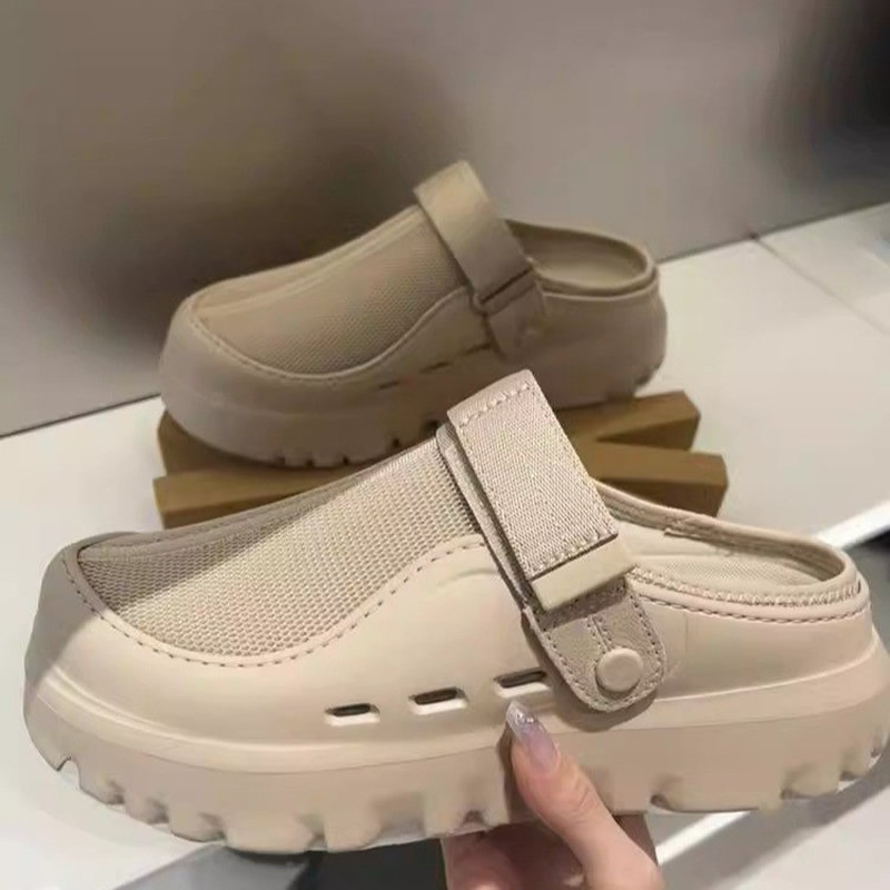 Women Mesh Slippers Flats Mule - Sneaker Care Set recension och pris